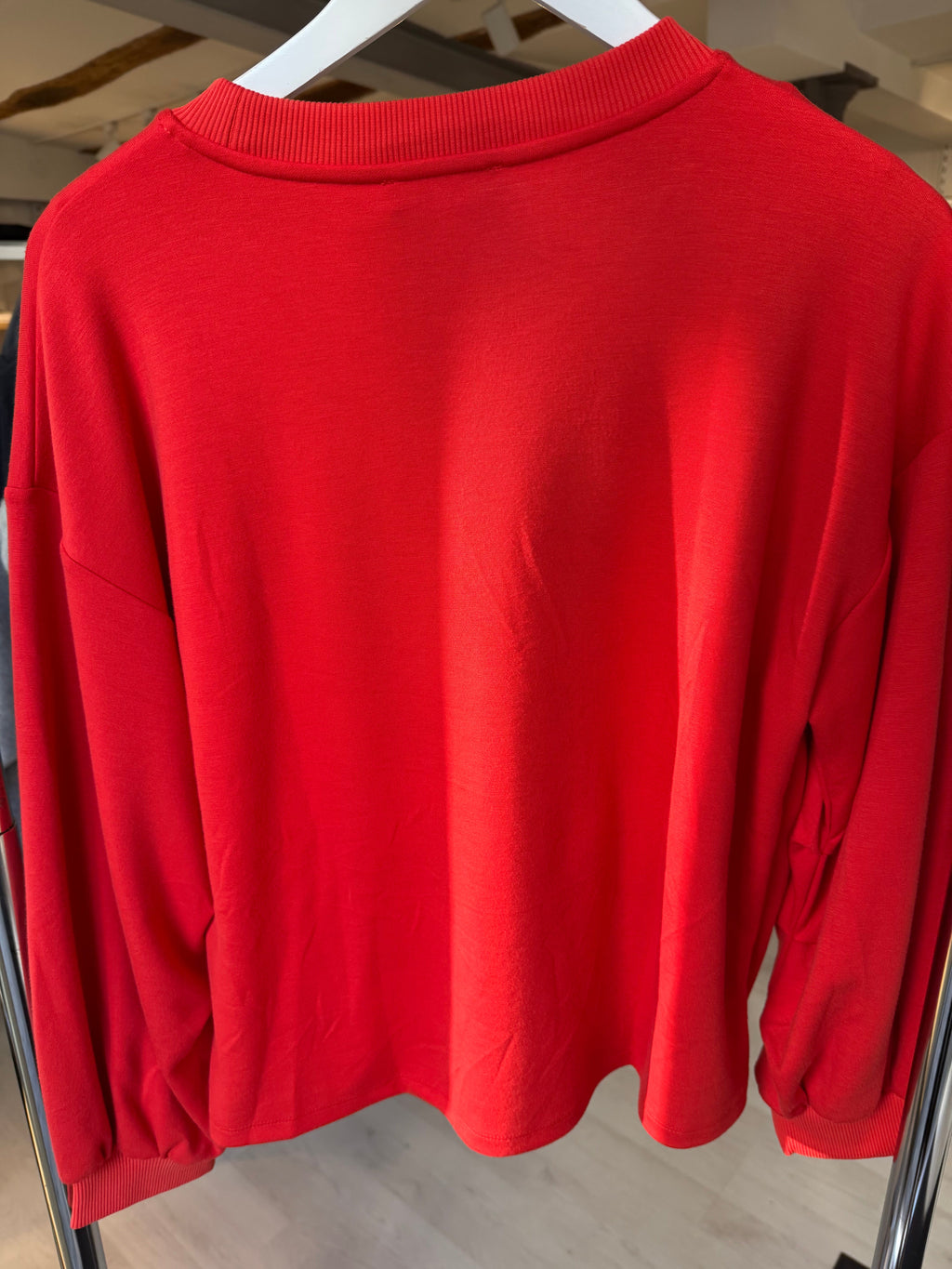 Red Long Sleeve Sweater