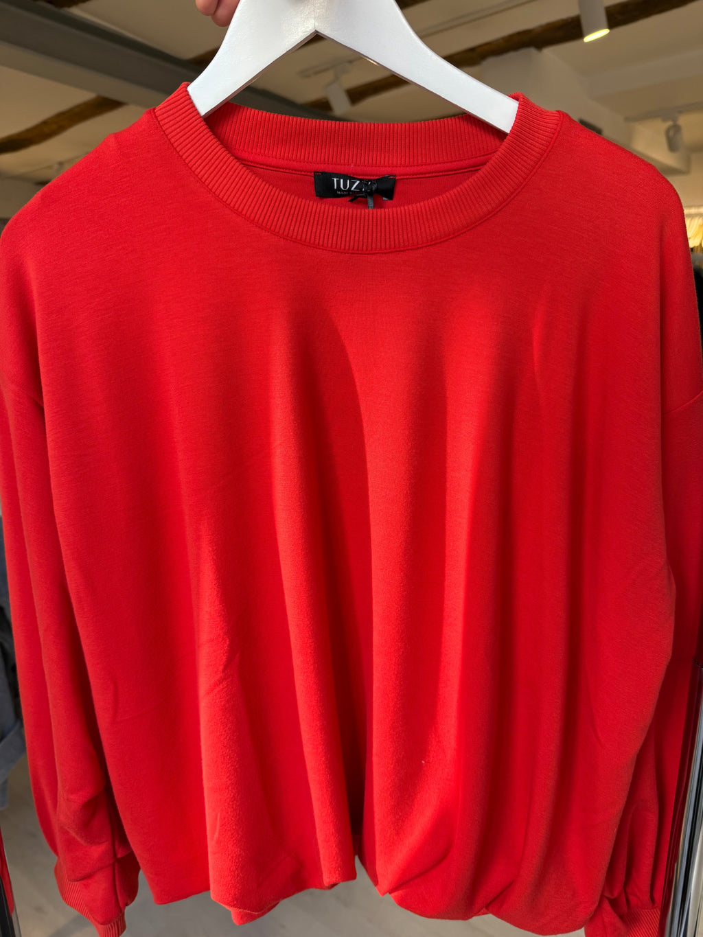 Red Long Sleeve Sweater