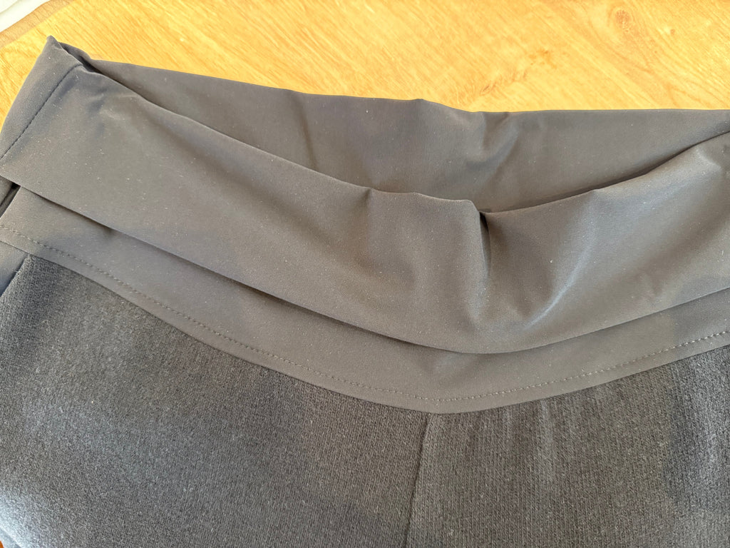 Jersey Pants with Contrast Waistband