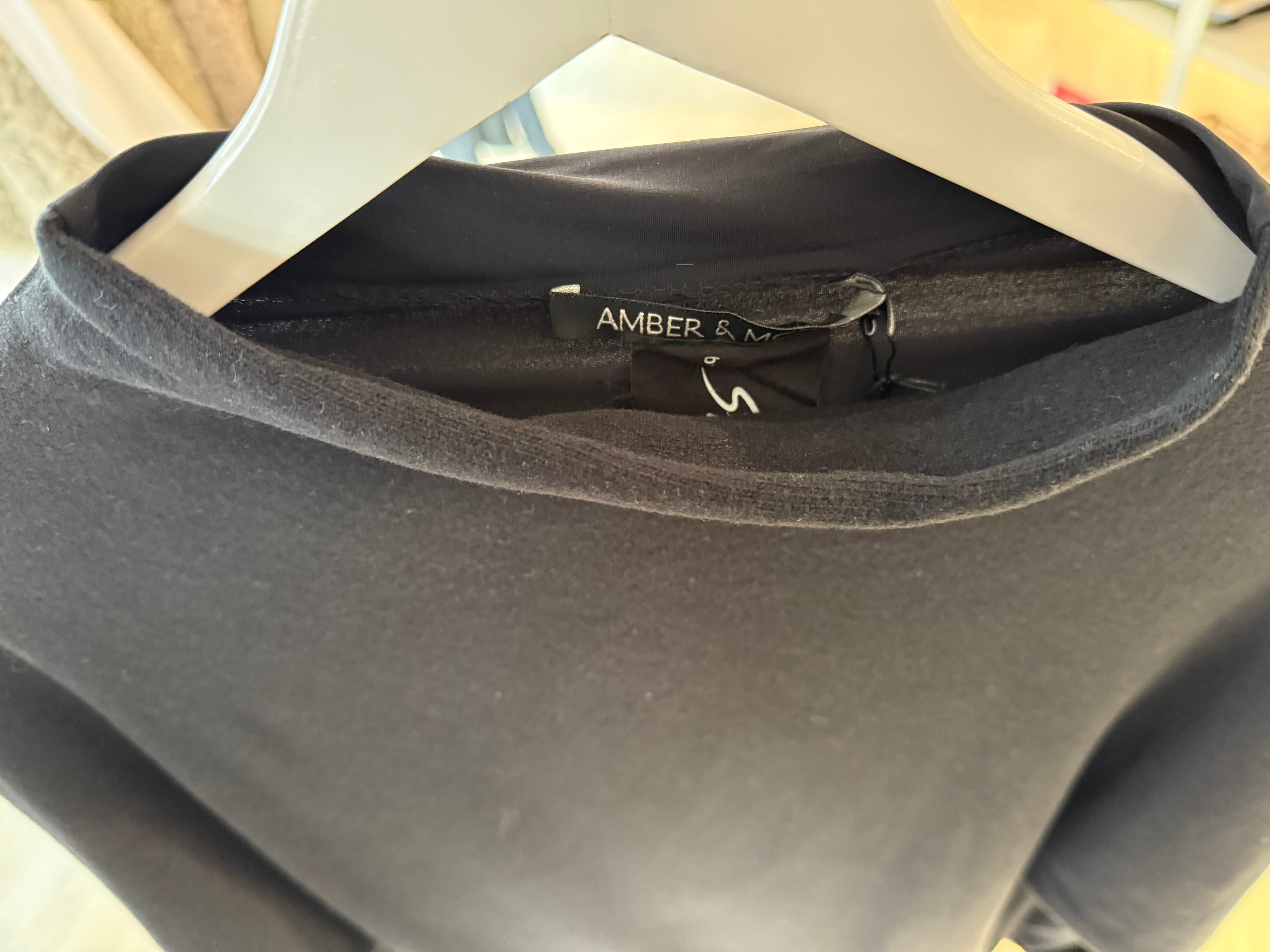 Soft Touch Jersey Top with Contrast Back