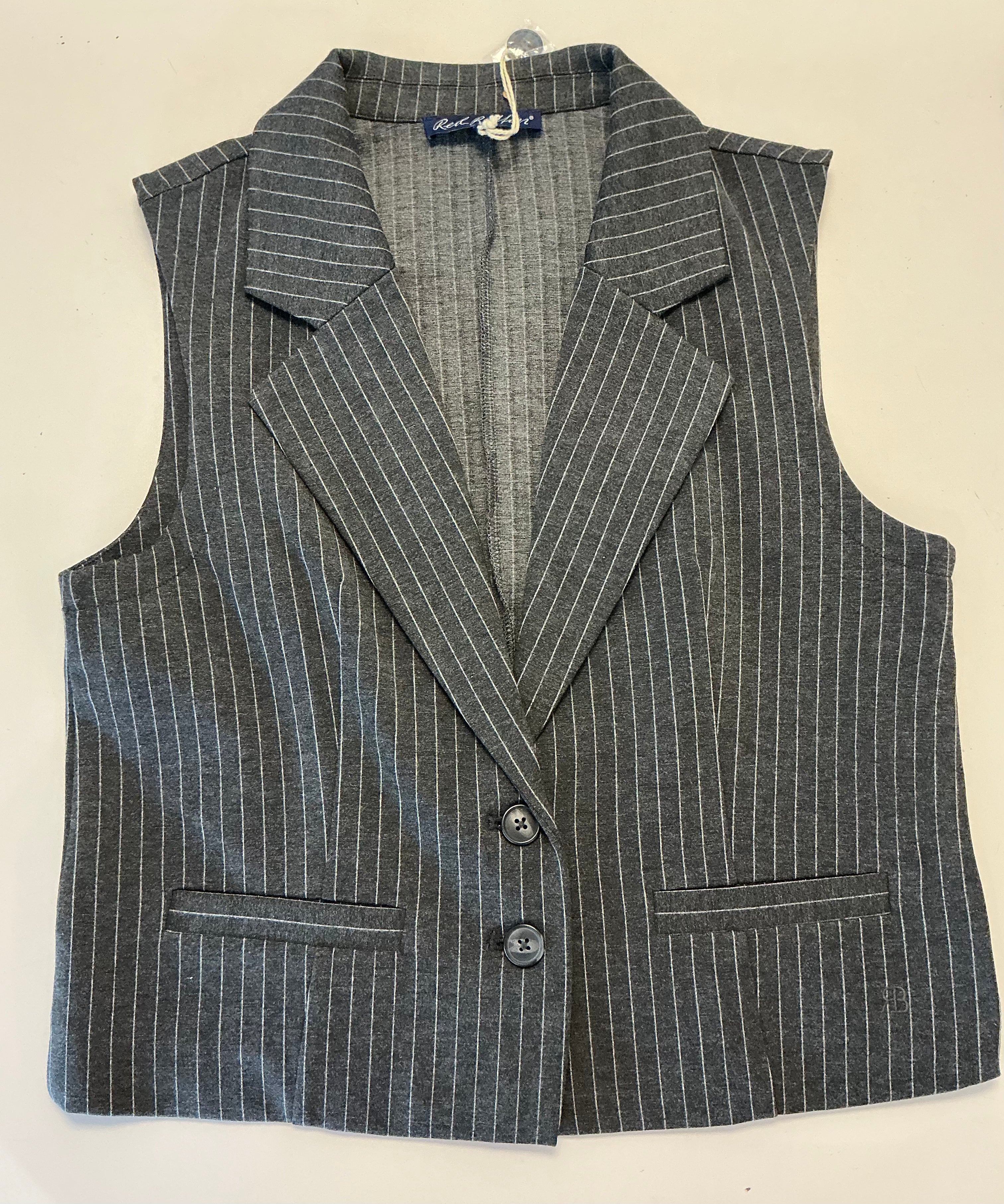 Waistcoat Punta Pinstripe