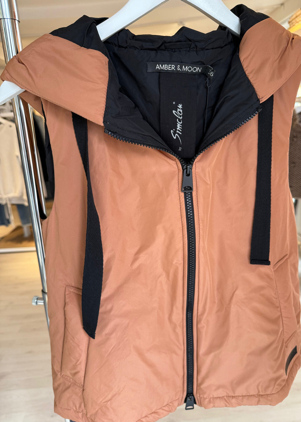 Orange Vest Cozy and Stylish