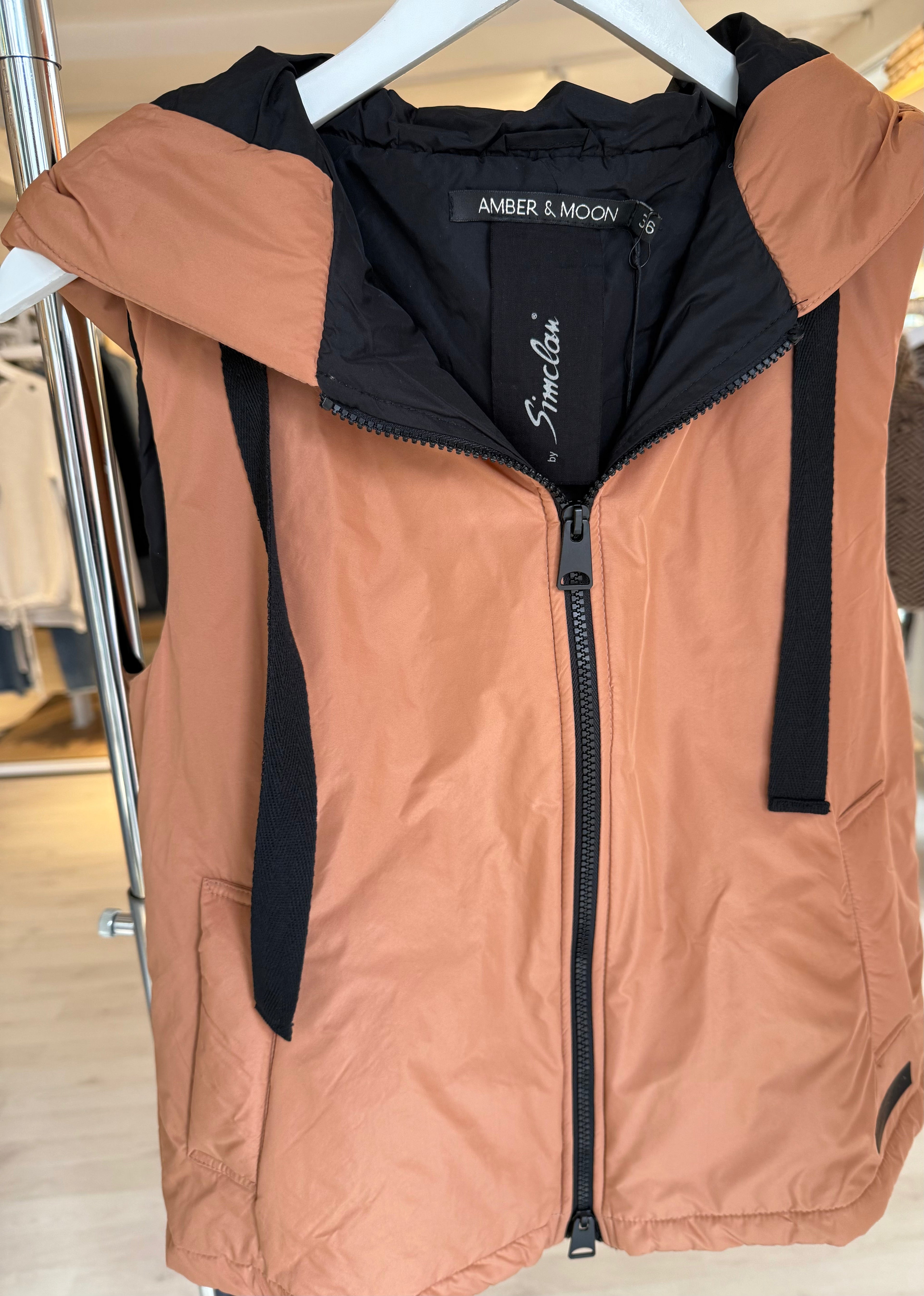 Orange Vest Cozy and Stylish