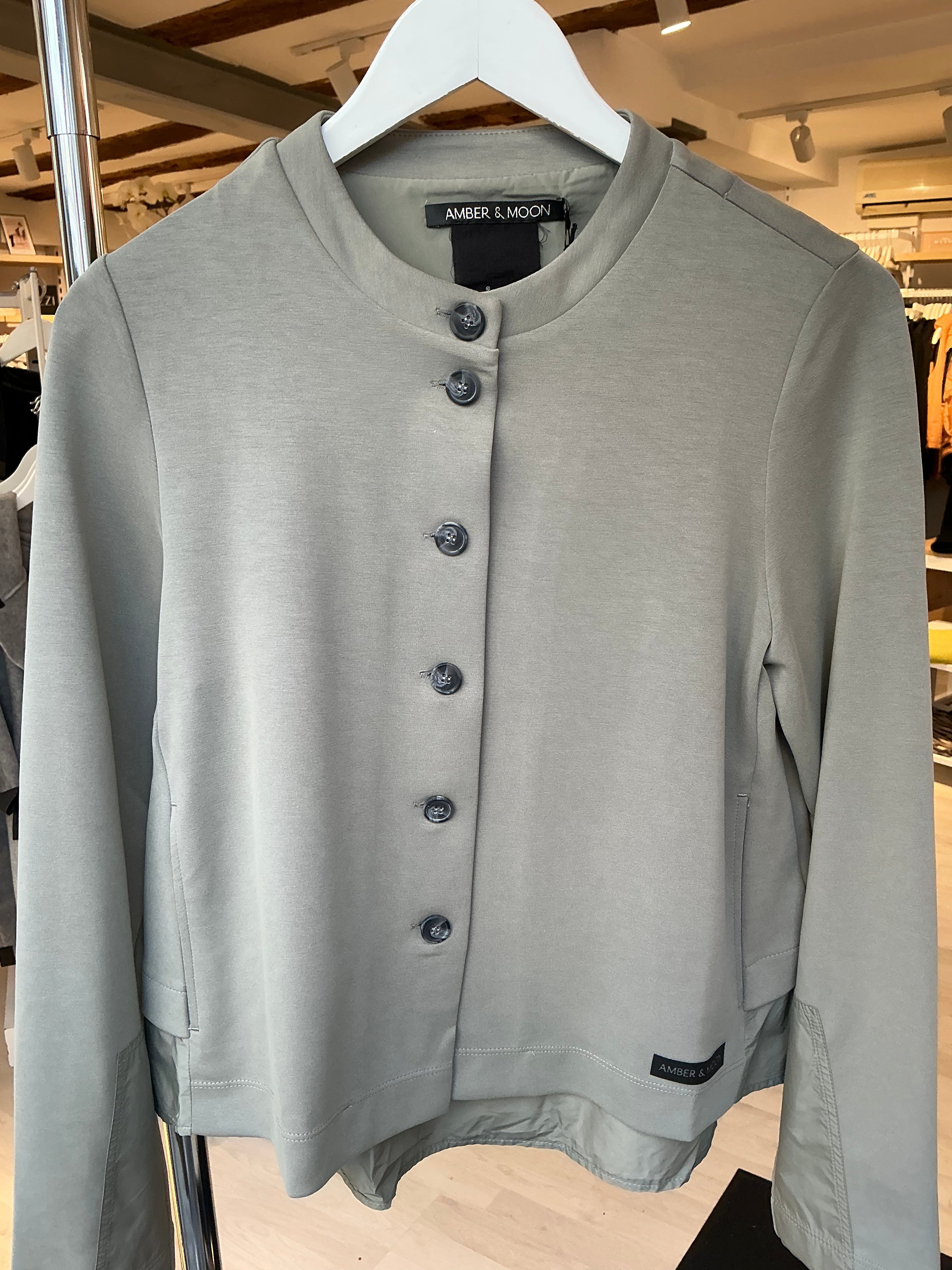 Basil Button-Up Jacket Soft and Stylish