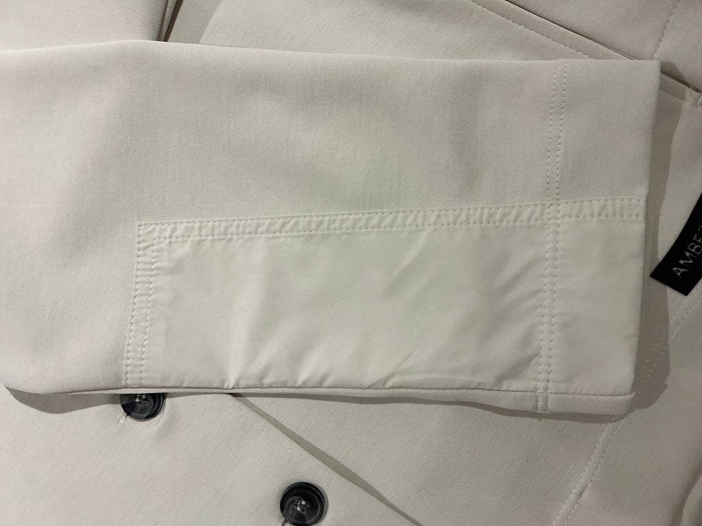 Cream Beige Button-Up Jacket Soft and Stylish