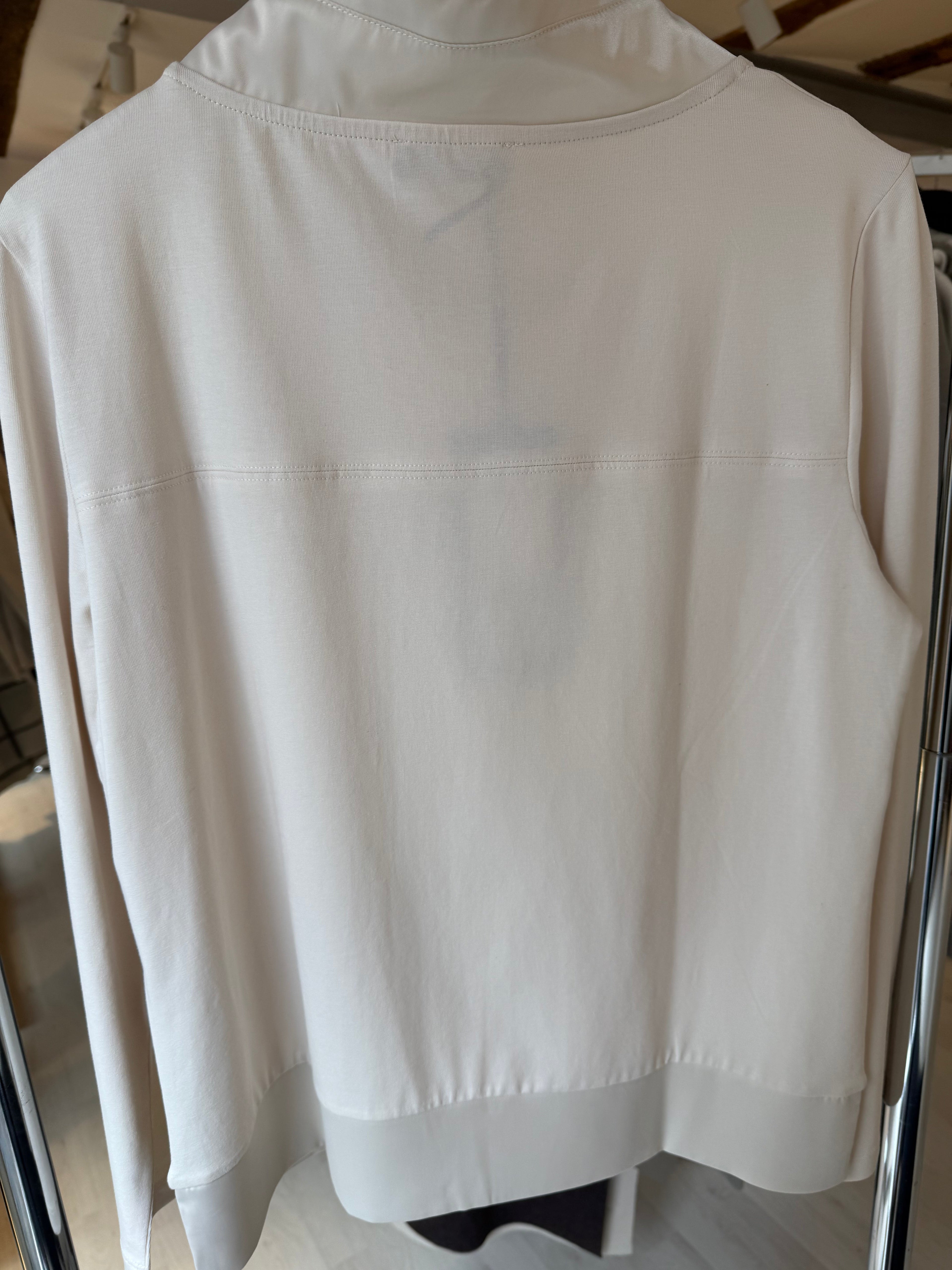 Cotton-Stretch Hoodie with Sparkling Motif