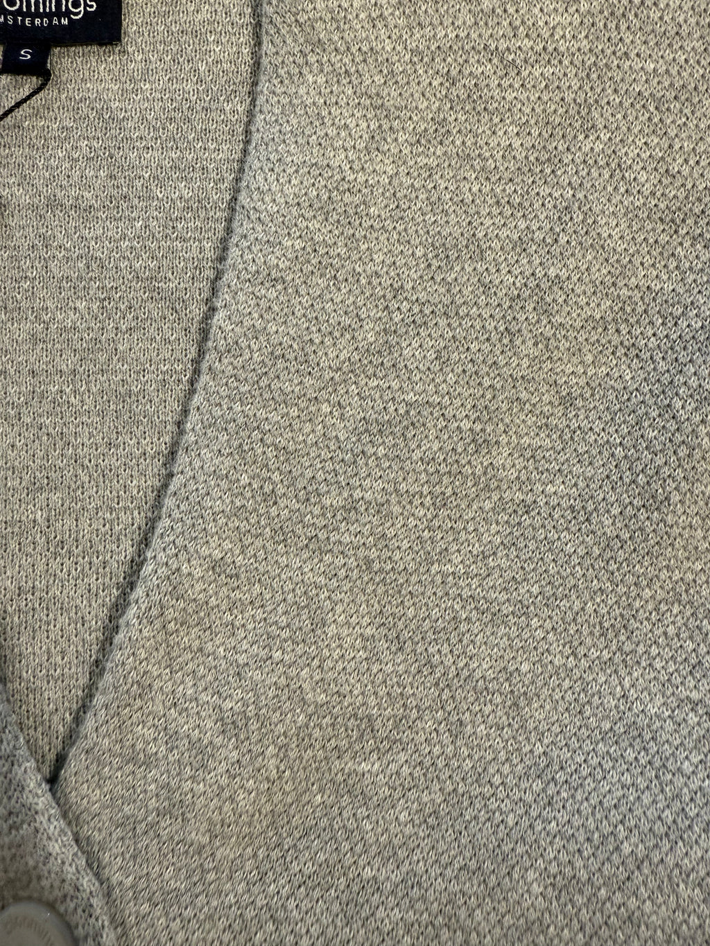 Knitted Top Silver Grey Mel