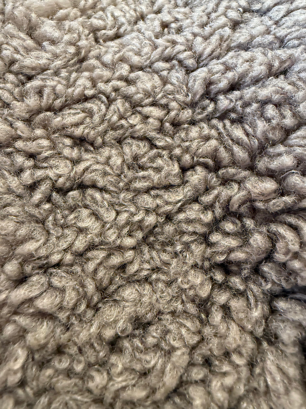 Cropped teddy waistcoat - Toffee