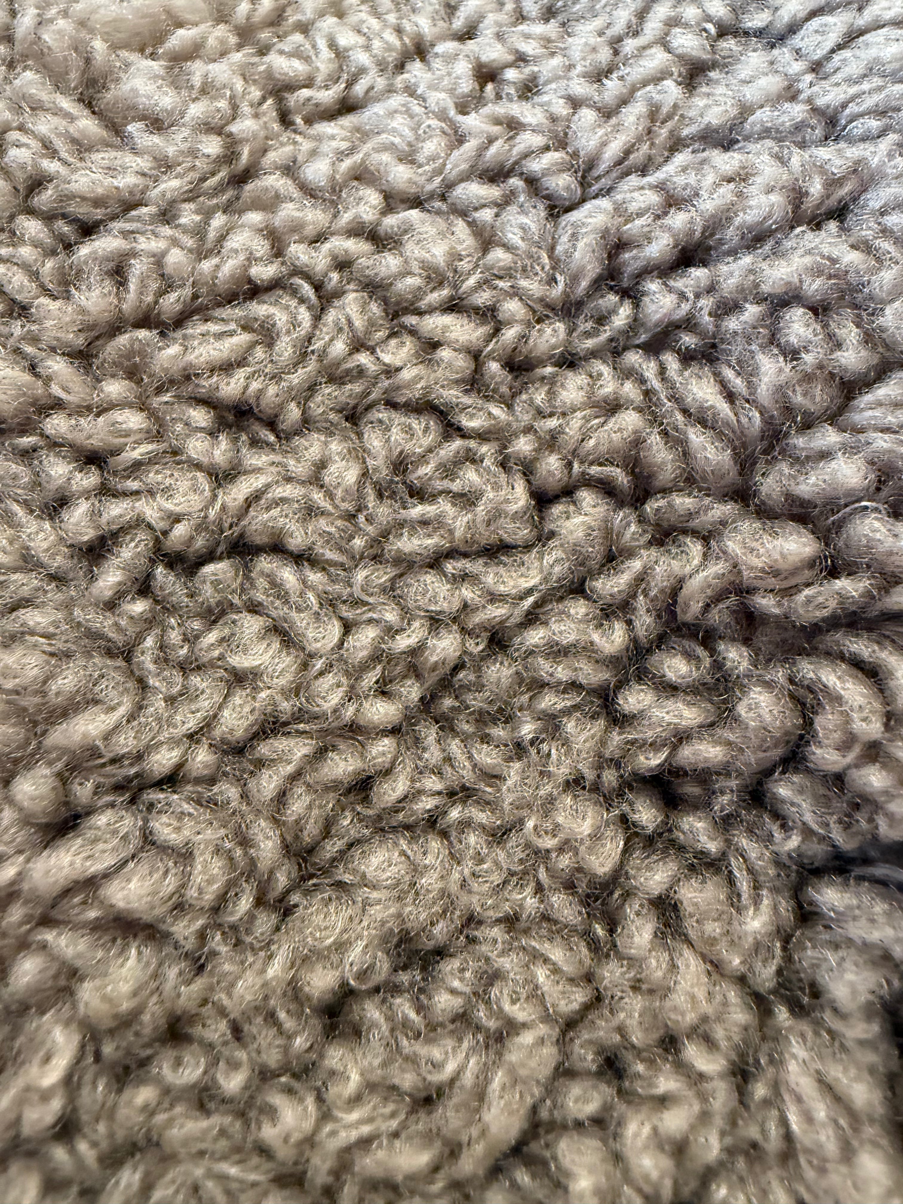 Cropped teddy waistcoat - Toffee