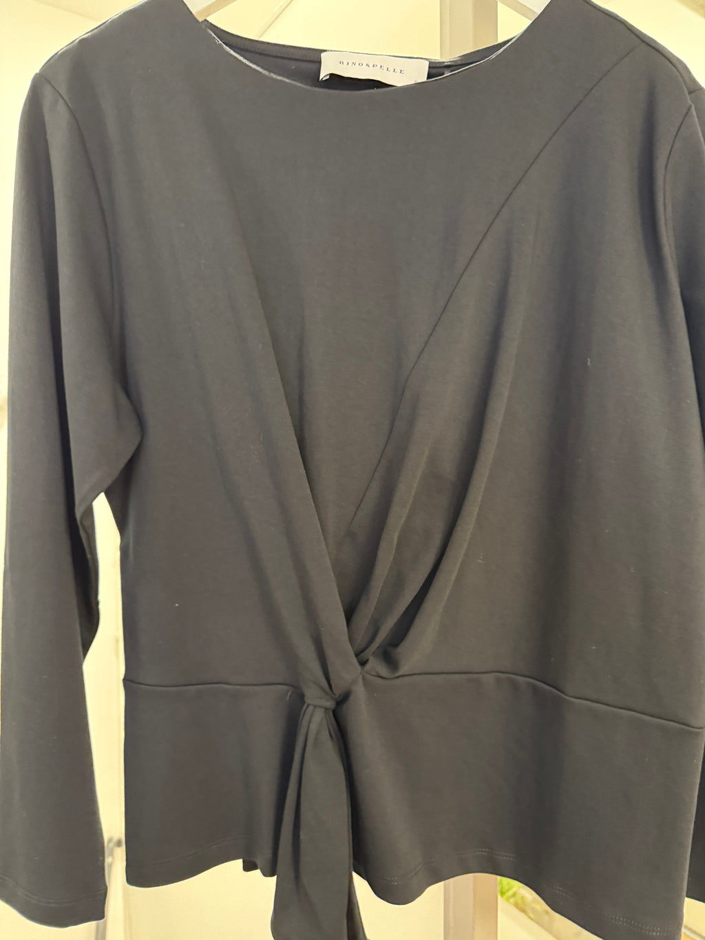 Longsleeve Top with Knot Detail