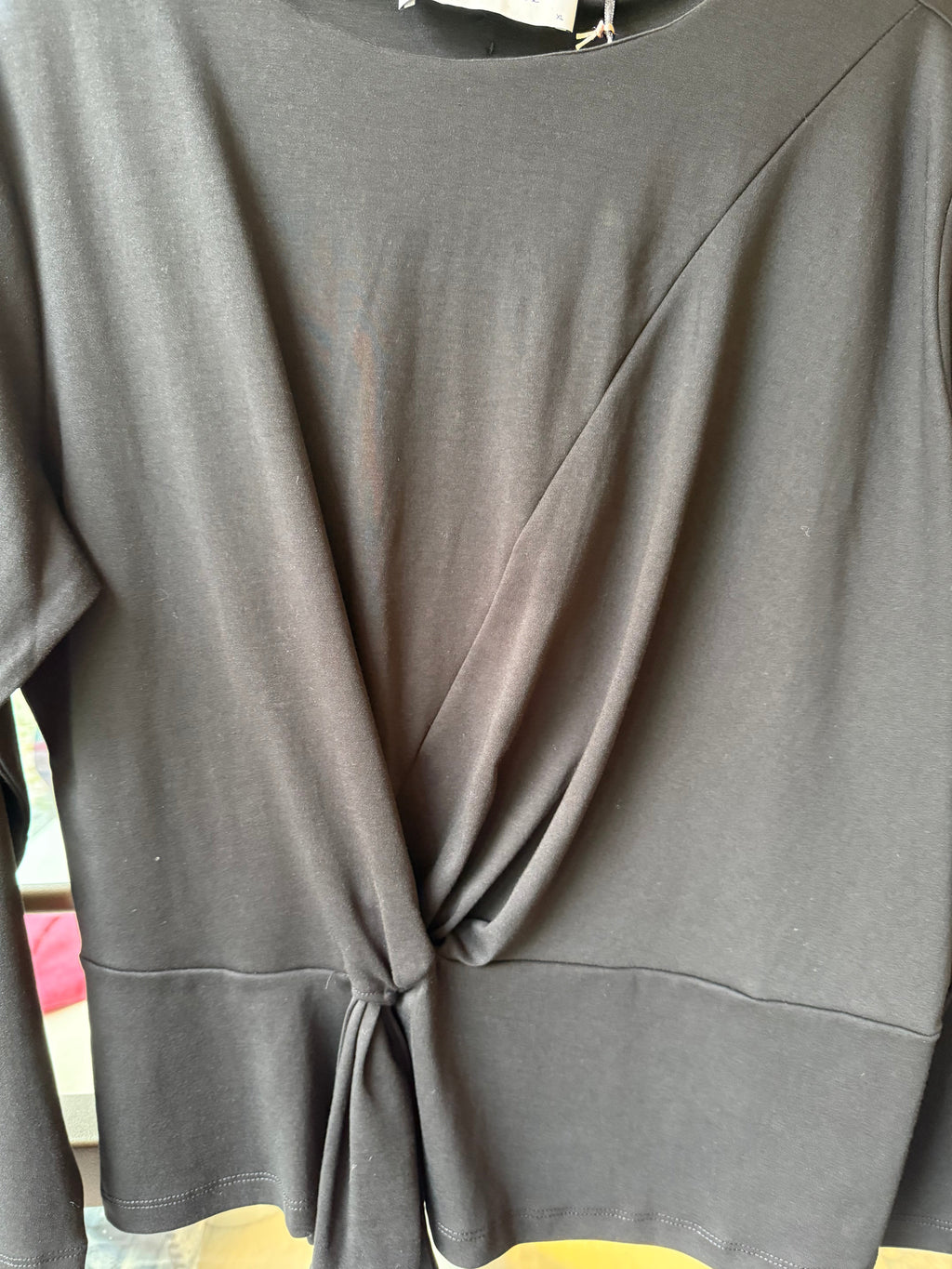 Longsleeve Top with Knot Detail