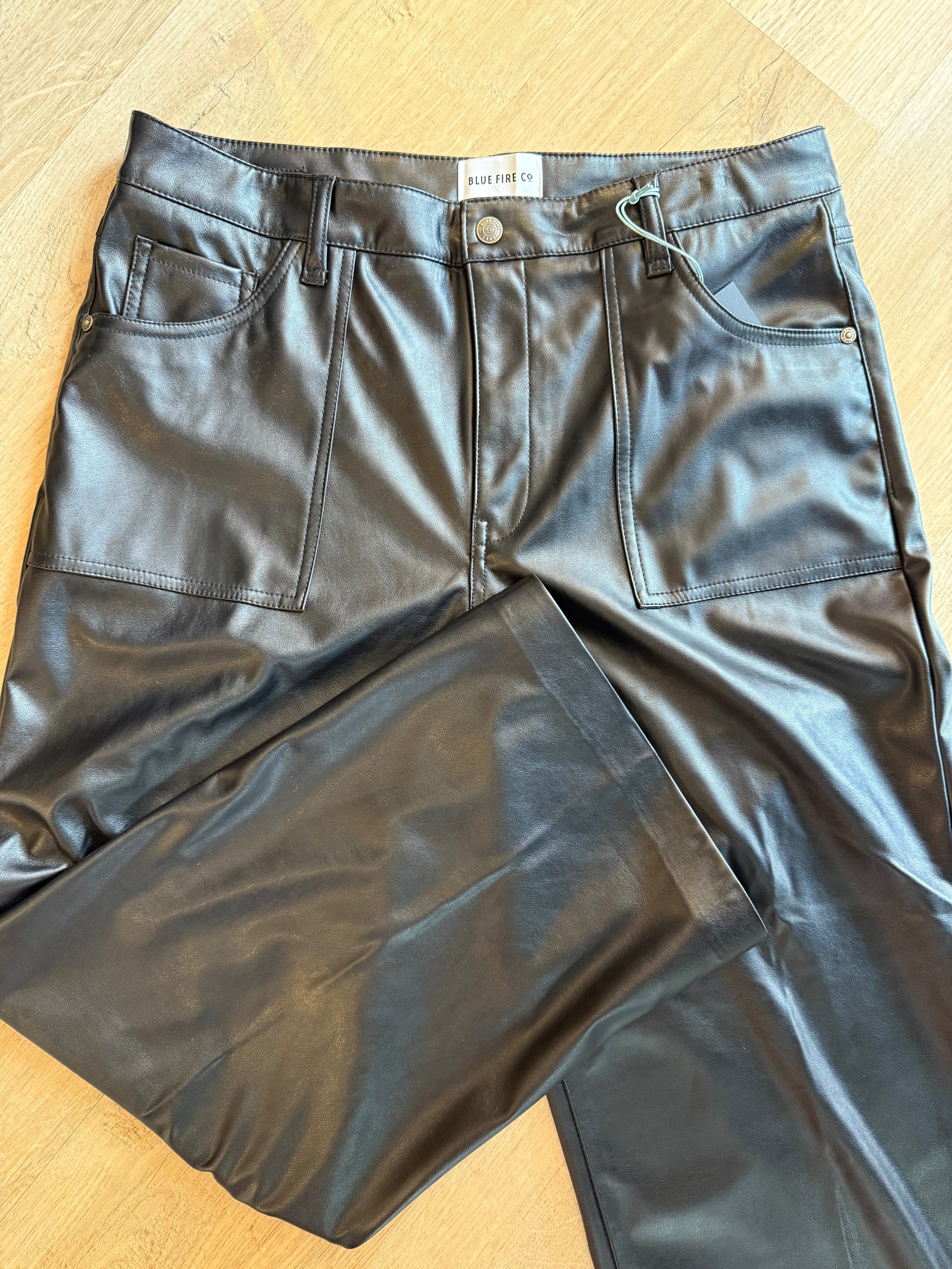 JUDY Faux Leather Pants