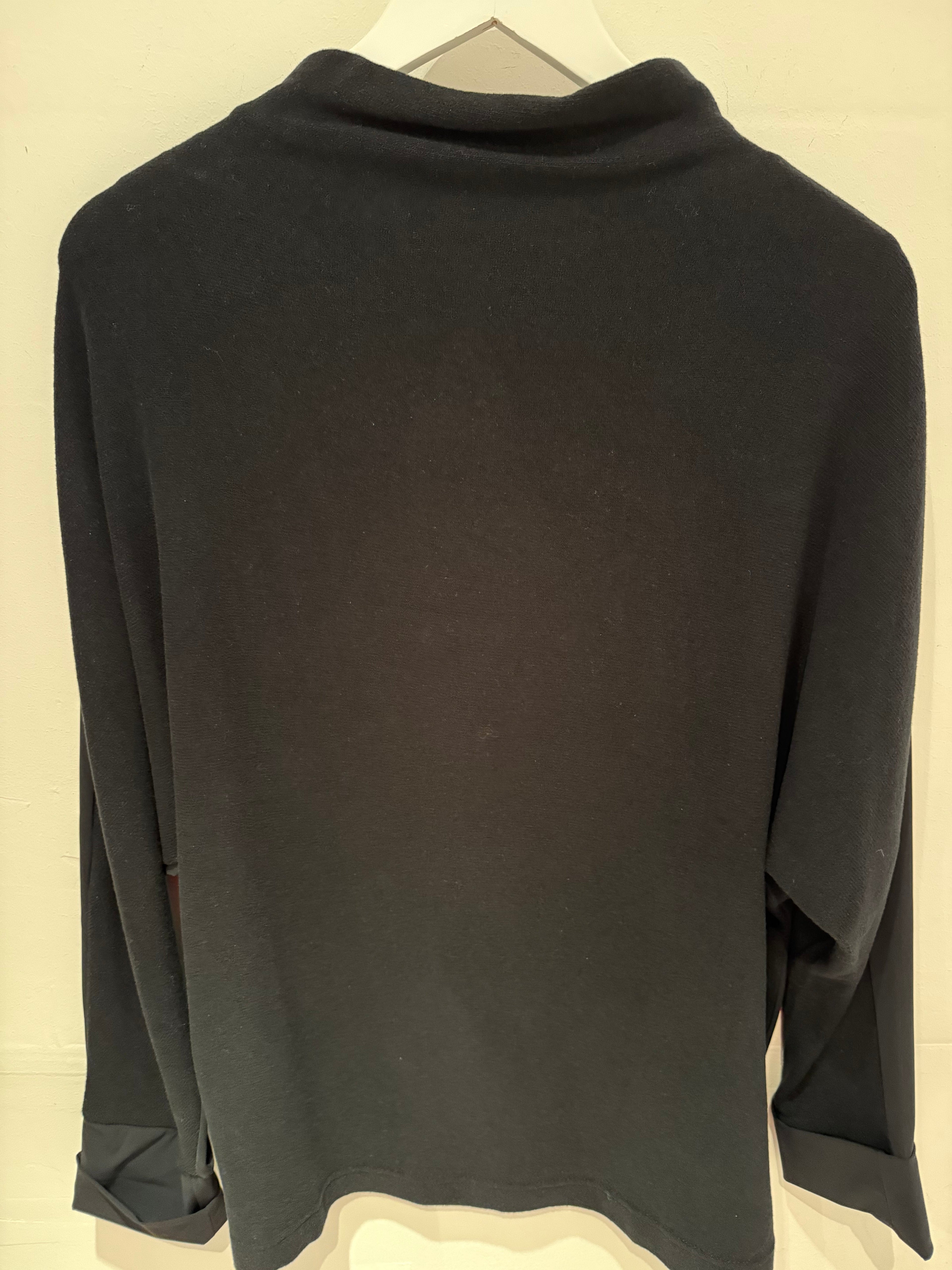 Soft Touch Jersey Top with Contrast Back