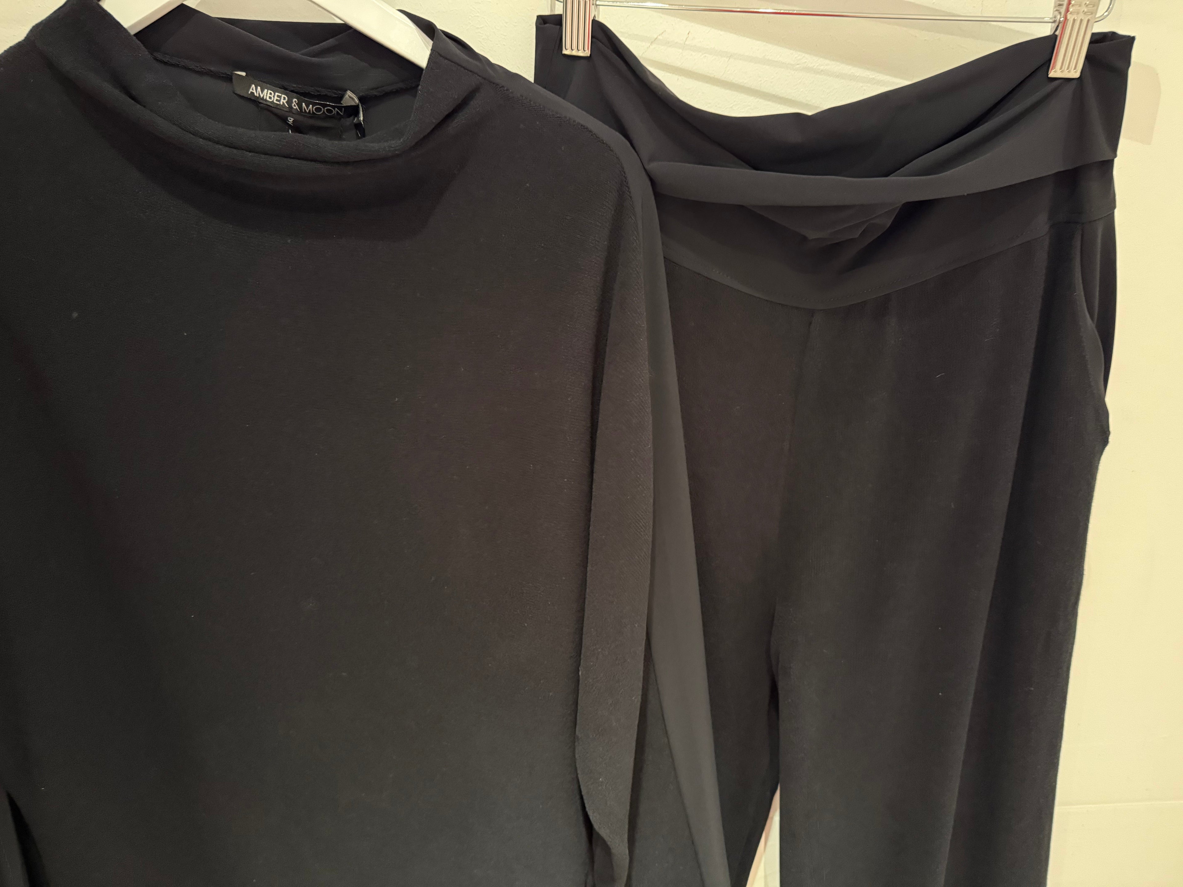 Soft Touch Jersey Top with Contrast Back