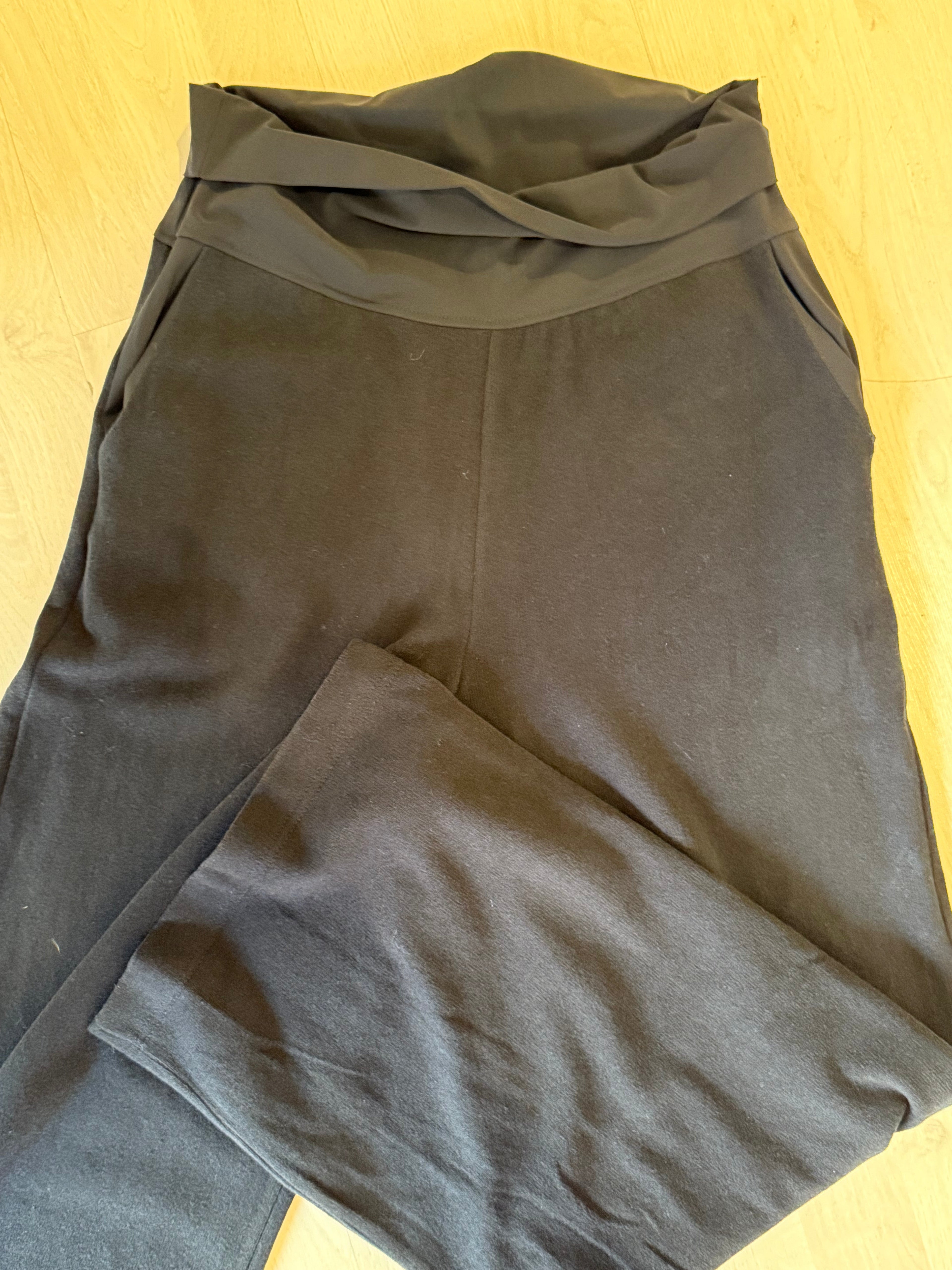 Jersey Pants with Contrast Waistband