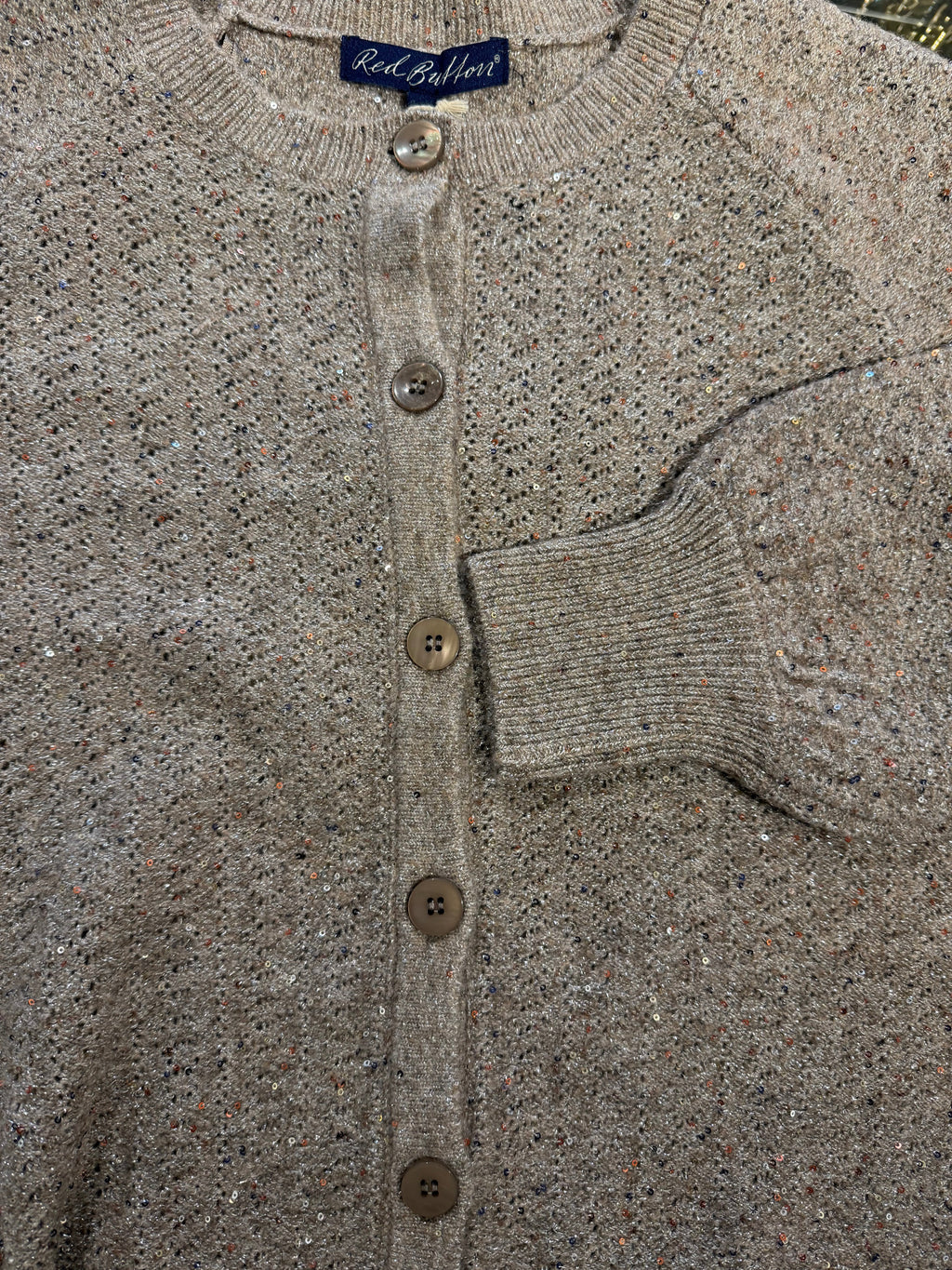 Cardigan Ajour Sparkle