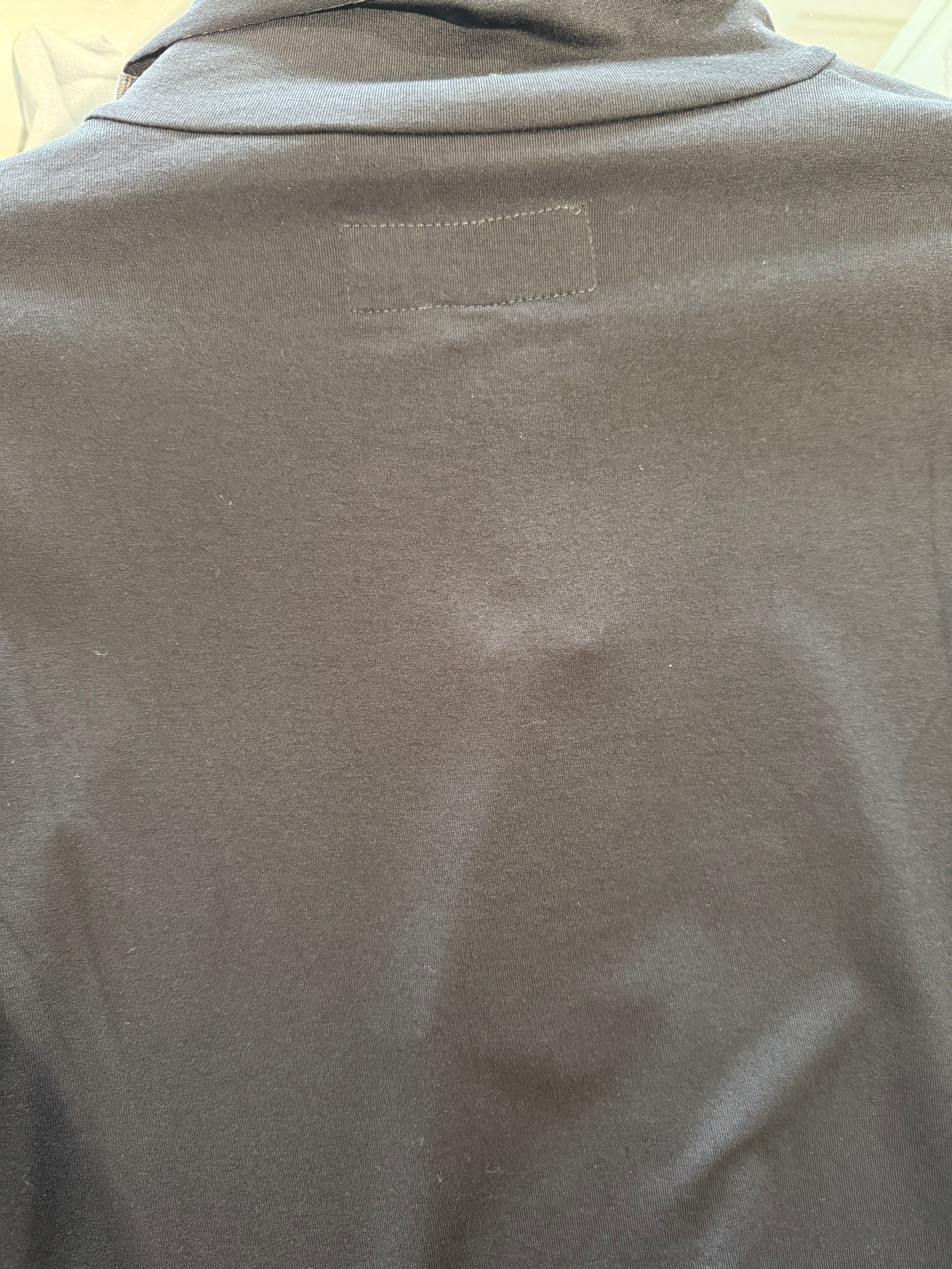 BLOUSE HIGH NECK BLACK