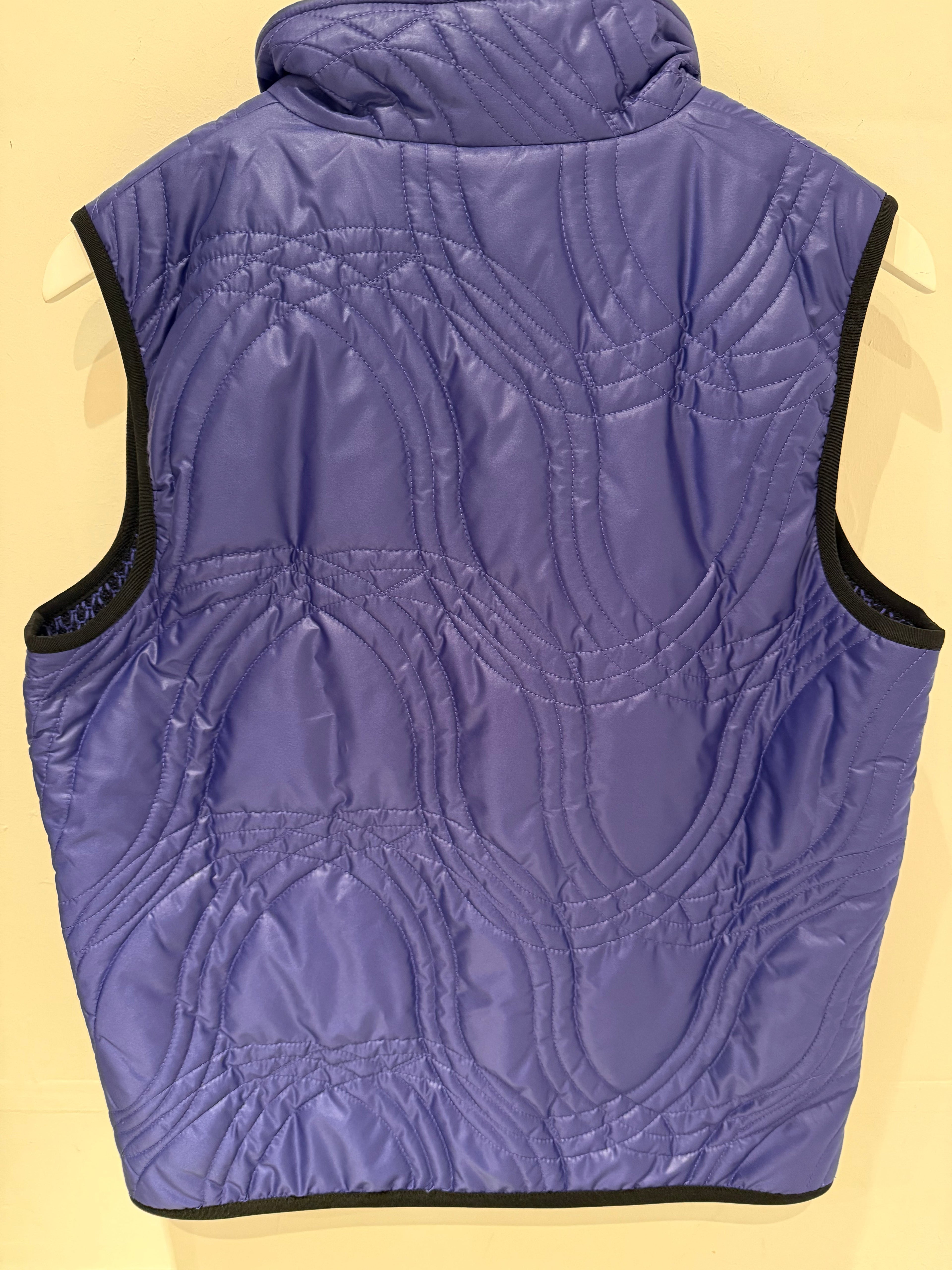 Quilted Two-Tone Vest